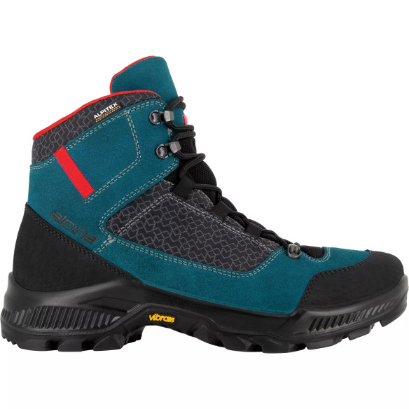 Alpina Hiker Boots for Men - Waterproof Vibram Outsole Rugged Footwear