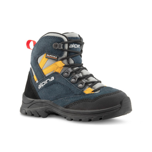 ALPINA kids hiking shoes alv jr brown