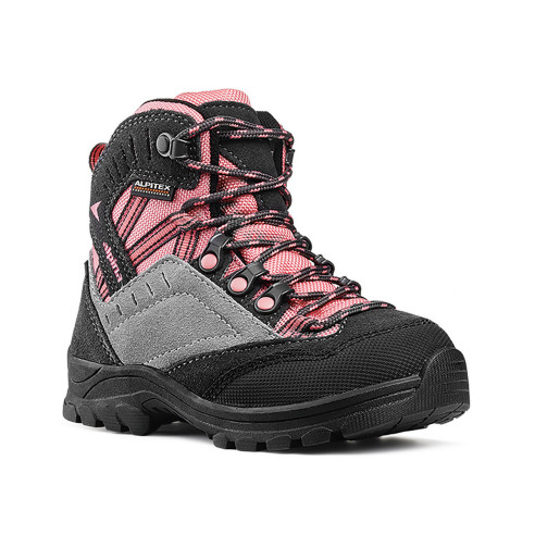 ALPINA kids hiking shoes alv jr brown