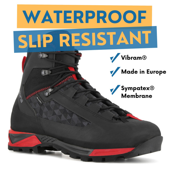 Alpina CARABINER Men's Boots - Mountaineering Hiking  Motorcycle Gear