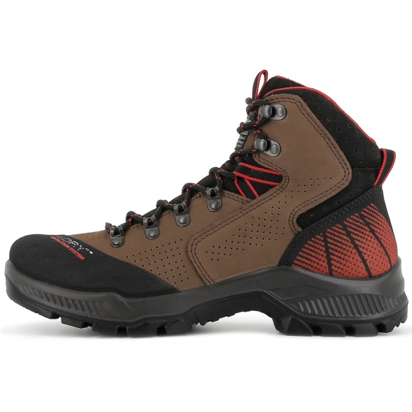 Alpina HELIOS GTX Men's Hiking Shoes, Full Leather, Vibram Sole, Breathable