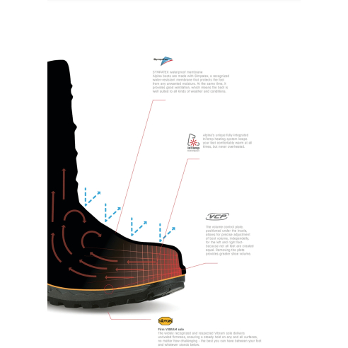 Alpina HUNTER HEAT - Men's Waterproof Insulated Heated Hunting Boots