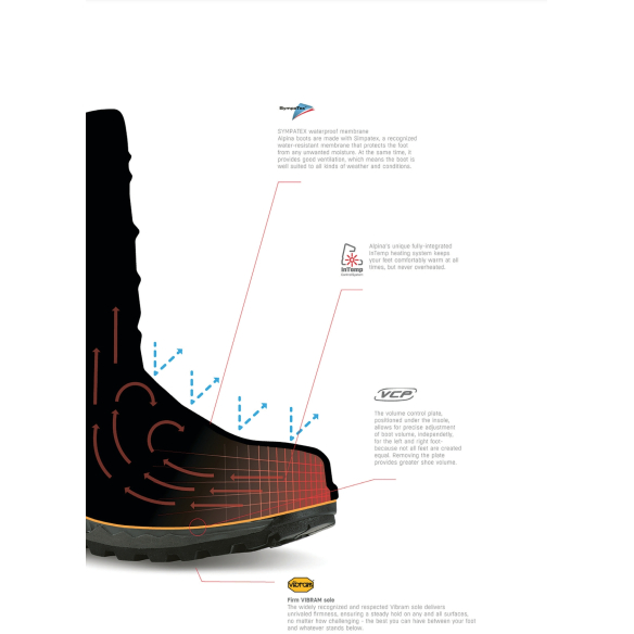 Alpina HUNTER HEAT - Men's Waterproof Insulated Heated Hunting Boots